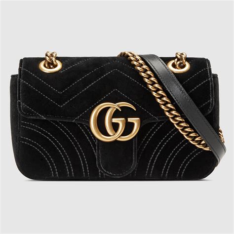 gucci marmont mini velvet replica|Gucci Marmont suede bag.